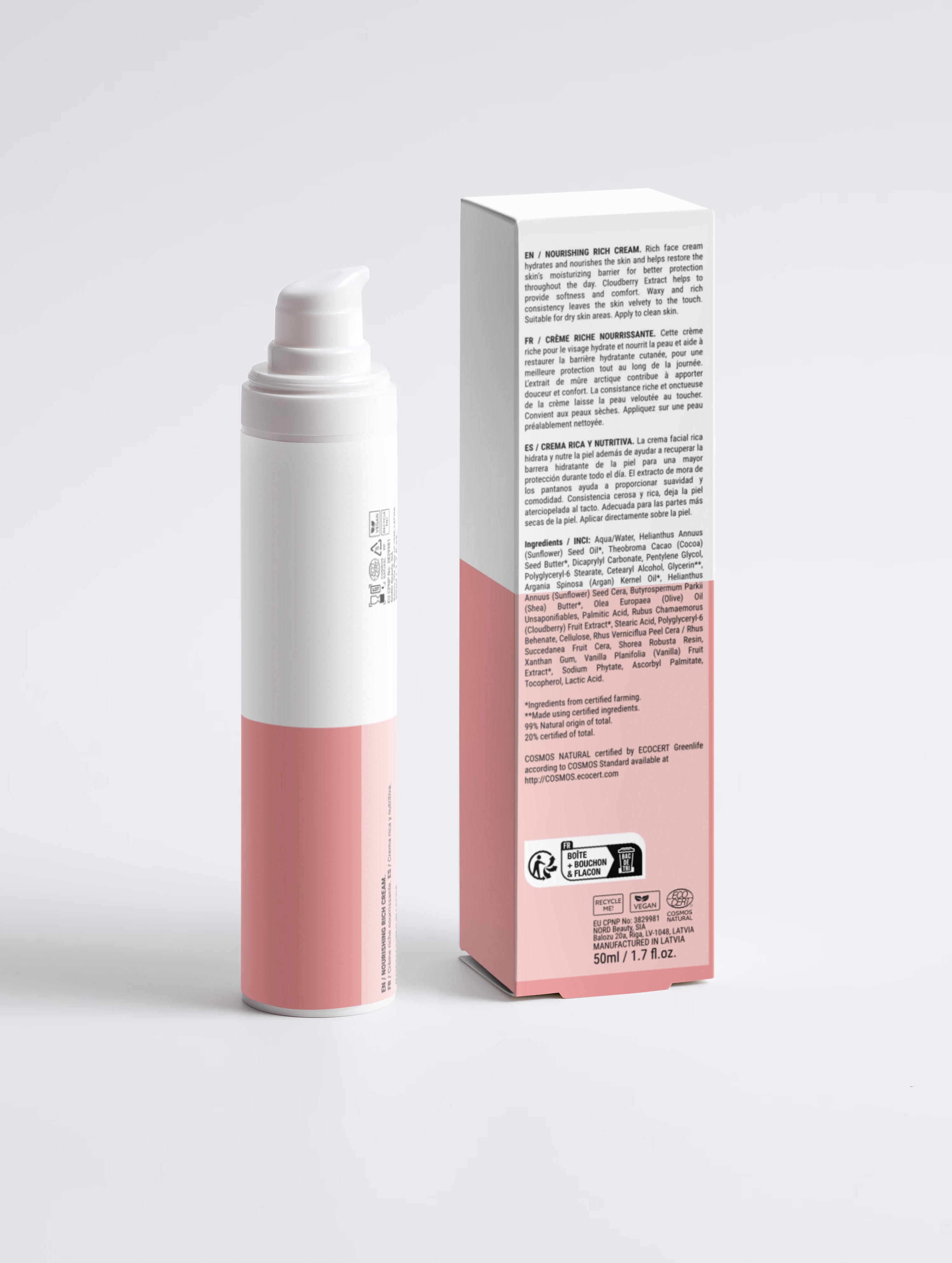 Nourishing Rich Cream, Fragrance Free