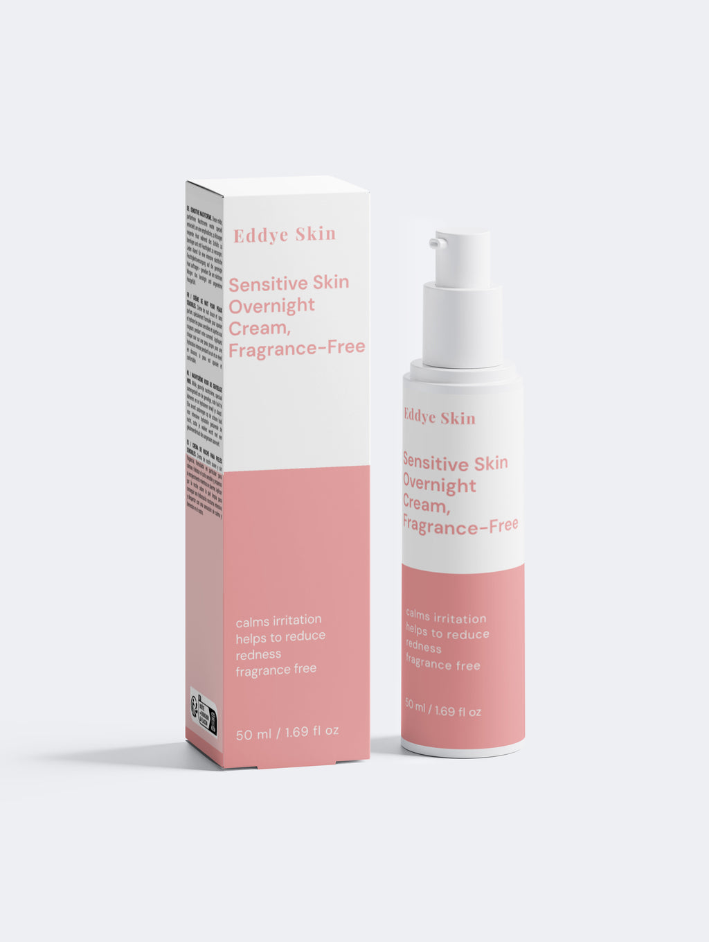 Sensitive Skin Overnight Cream, Fragrance-Free